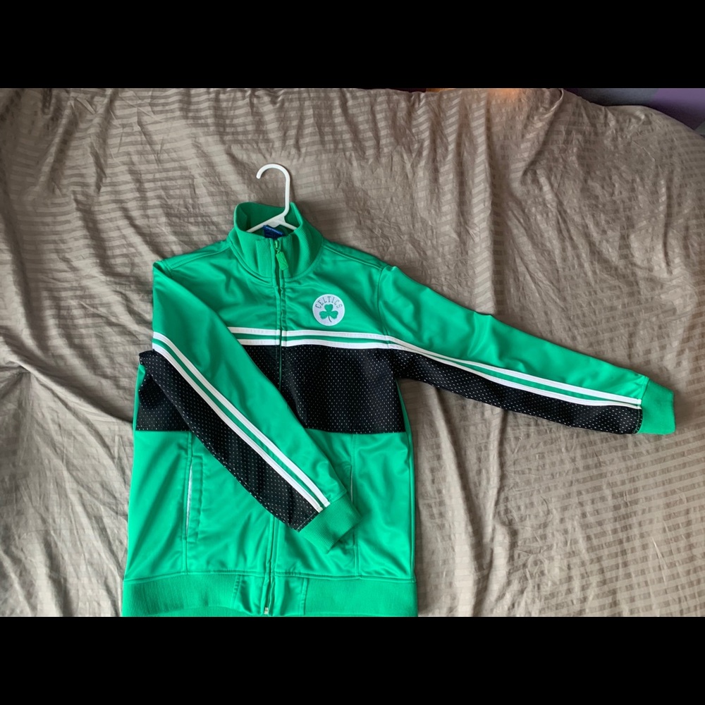 Celtics Long Sleeve Track Top